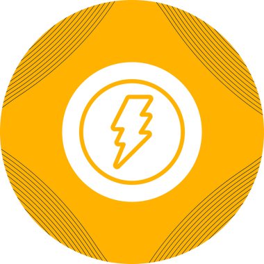 yıldırım cıvata kutsal kişilerin resmi, vektör çizim