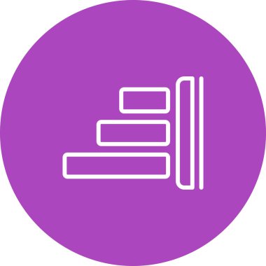 Modern tasarımı yansıtan vektör tabanlı belge simgesi.