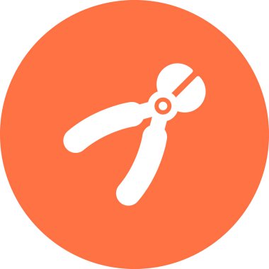 Kablo Striptizci vektör simgesi, illüstrasyon  