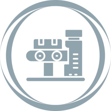 Taşıyıcı simgesinin vektör illüstrasyonu