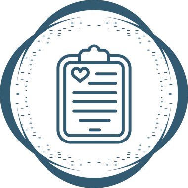 Pano simgesinin vektör illüstrasyonu