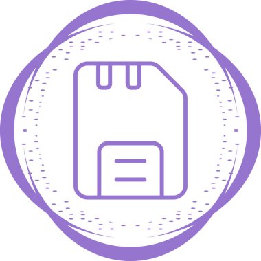 disk simge vektör çizim