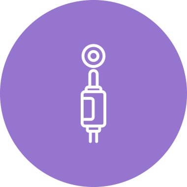 elektrik dolgu simgesi web basit illüstrasyon