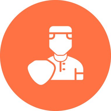 Kullanıcı simgesinin vektör çizimi