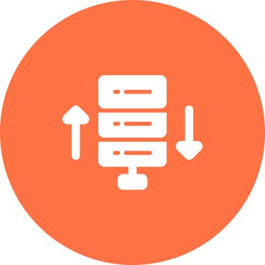 Bantgenişliği web simgesi vektör illüstrasyonu