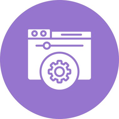 Sunucu simgesinin basit özet çizimi