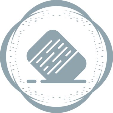 Silme simgesinin temel doğrusal çizimi