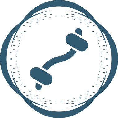 Halat simgesinin basit doğrusal çizimi