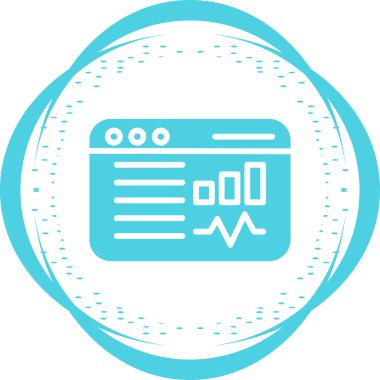 Sosyal Ortam web simgesi vektör illüstrasyonu