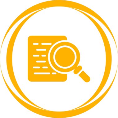 belge web simgesi vektör illüstrasyonu