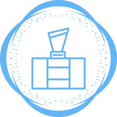 Rekabet Ağı simgesinin vektör illüstrasyonu