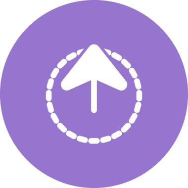 ok simgesinin vektör illüstrasyonu