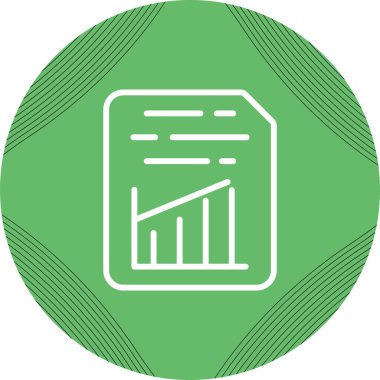 belge web simgesi vektör illüstrasyonu