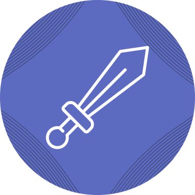 çizgi çizen kılıç karikatürü