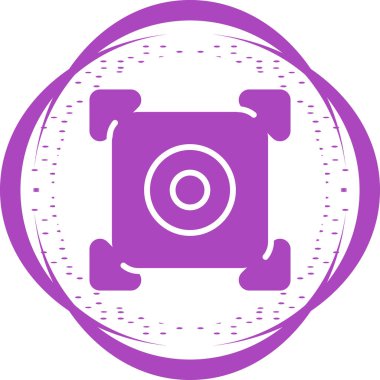 Büyütme simgesinin temel doğrusal çizimi