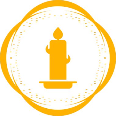 mum ağ simgesi basit illüstrasyon 