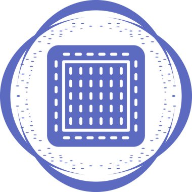 Ana kart bilgisayar simgesi, vektör illüstrasyonu