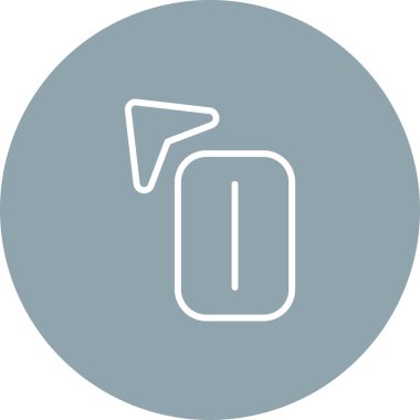 ok simgesinin vektör illüstrasyonu