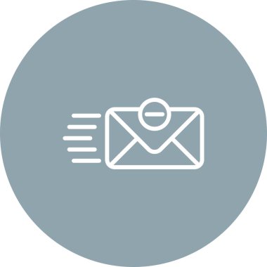 e- posta simgesi, harf sembolü, ileti düğmesi, vektör illüstrasyonu