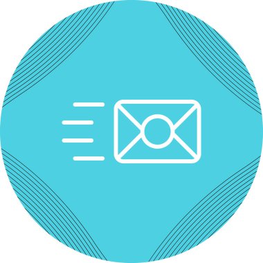 E- posta simgesi vektör illüstrasyonu 