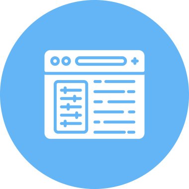 ayar simgesi vektör illüstrasyonu