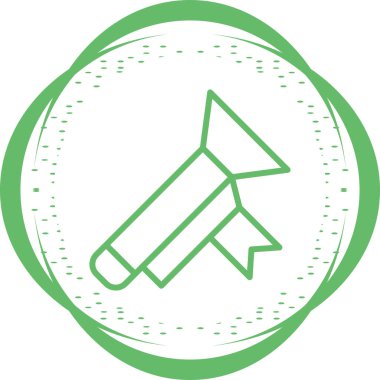 Kutlama simgesinin vektör illüstrasyonu