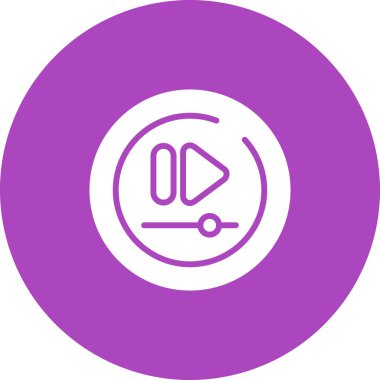 video dosyası simge vektör çizim