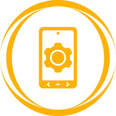 ayar simgesi vektör illüstrasyonu