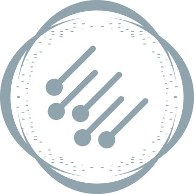 Hail modern simgesinin vektör illüstrasyonu