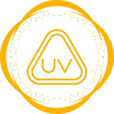 Uyarı levhası. Web simgesi vektör illüstrasyonu