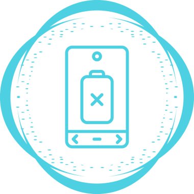 Pil web simge vektör çizim  