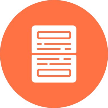 belge web simgesi vektör illüstrasyonu