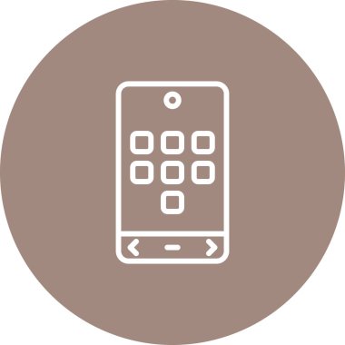 Simge Uygular. Uygulamalar Pictogram. Programlar İmza, Vektör İllüstrasyonu