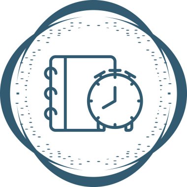 Alarmlı Notepad 'in temel doğrusal çizimi