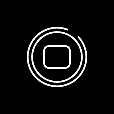 Stop Button 'ın temel doğrusal resmi