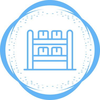 Stok simgesinin vektör illüstrasyonu