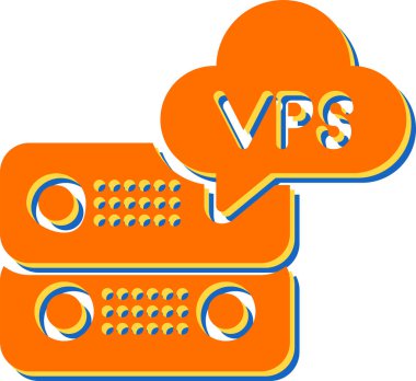 Bulut hesaplama konsepti. vektör illüstrasyonu.