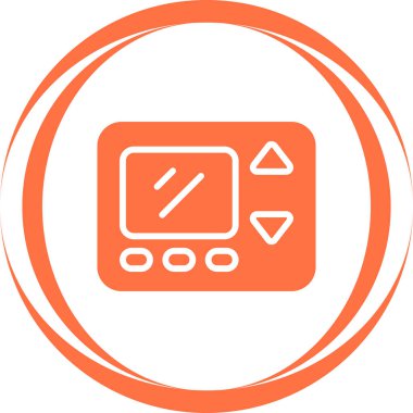 Sapan simgesinin vektör illüstrasyonu