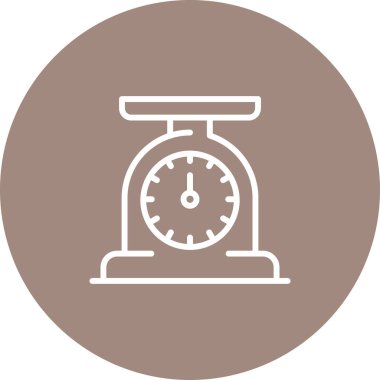 Web simgesini ölçeklendirir, basit vektör resimlemesi