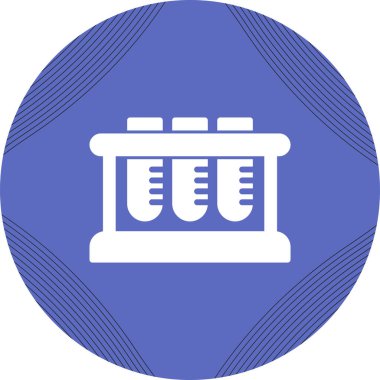 vector illustration of Test Tubes icon