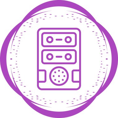 bilgisayar simgesi, vektör illüstrasyonu basit tasarım