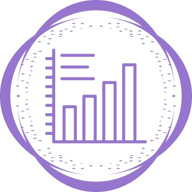 grafik web simgesi. Vektör illüstrasyonu