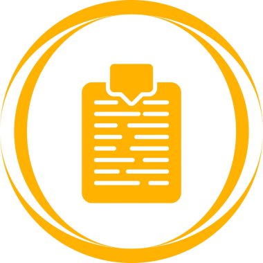 belge web simgesi vektör illüstrasyonu