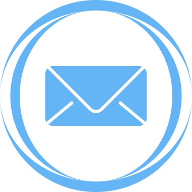 E- posta simgesi vektör illüstrasyonu 