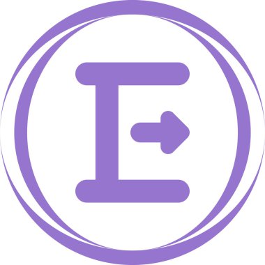 Slayt Kuralı modern simgesinin vektör illüstrasyonu