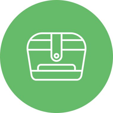 Hazine sandığının basit çizimi