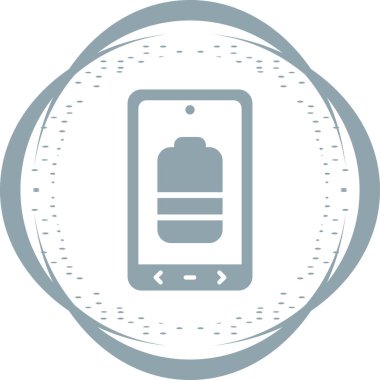 Pil web simge vektör çizim  