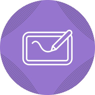 E- posta simgesi, ileti sembolü, zarf işareti, vektör illüstrasyonu 