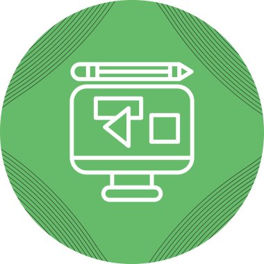 Prototip web simgesi vektör çizimi