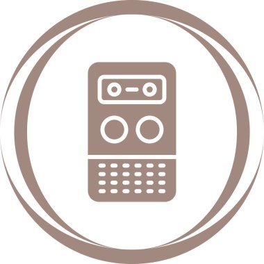 bilgisayar simgesi, vektör illüstrasyonu basit tasarım